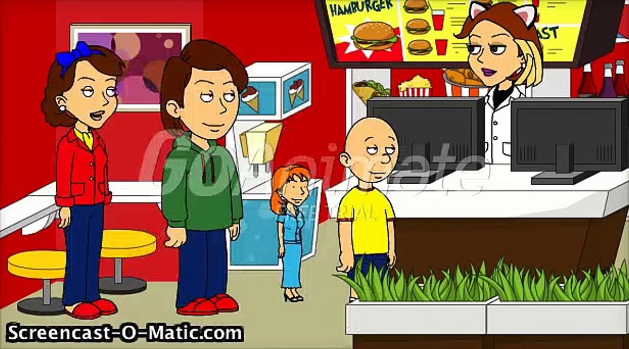 Caillou Misbehaves on The Road Trip/Grounded