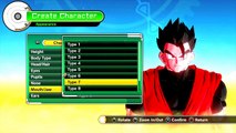 How To Create Future or Ultimate/Adult Gohan in Dragon Ball Xenoverse !