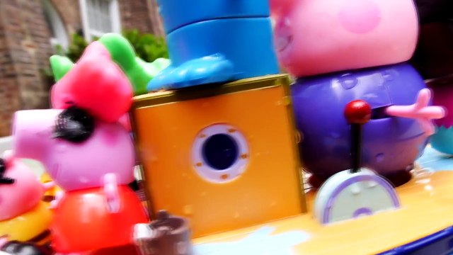 PEPPA PIG TOY EPISODES ★ PLAY DOH VIDEOS Peppa Dough Playsets