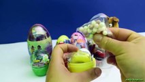 Play Doh videos monkey dentist Surprise Eggs toys Review Play-Doh Shrek 2 Rotten Cars batm