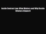 [PDF] Inside Contract Law: What Matters and Why (Inside (Wolters Kluwer)) [Read] Online