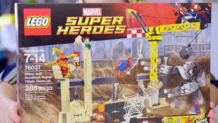 LEGO® The Build Zone - Marvel - Rhino Sandman (76037) - Season 2 Episode 6