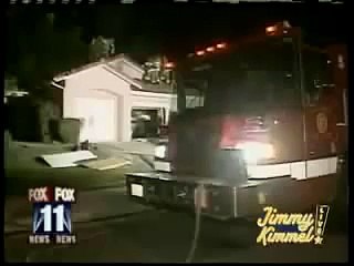 Firefighter fighting a marijuana fire - very funny