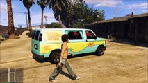 GTA V Mod: Scooby Doo Mistery Machine - Van Paintjob - Bravado Paradise - GTA 5 PC Mod