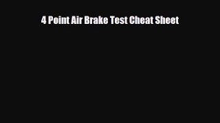 [PDF] 4 Point Air Brake Test Cheat Sheet Download Online