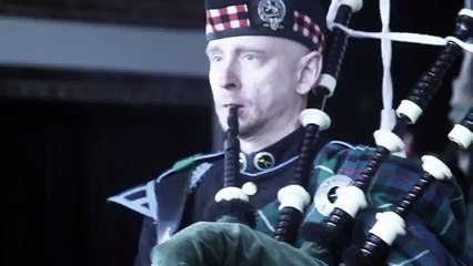 Guy Playing Bagpipes