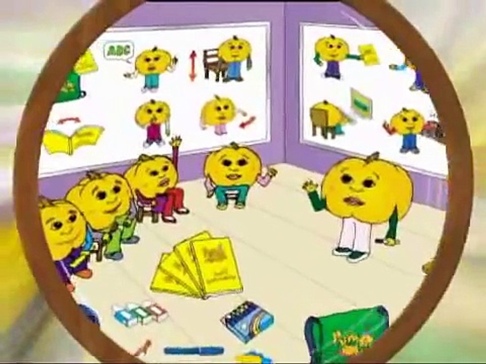 Classroom Actions & Commands pt.5: Animated English Vocabulary Cartoon for Children by Pum