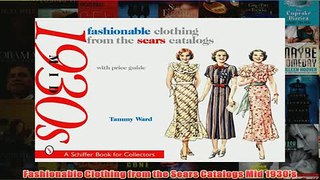 Download PDF  Fashionable Clothing from the Sears Catalogs Mid 1930s FULL FREE