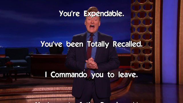 Arnold Schwarzenegger's Celebrity Apprentice Catchphrases - CONAN on TBS