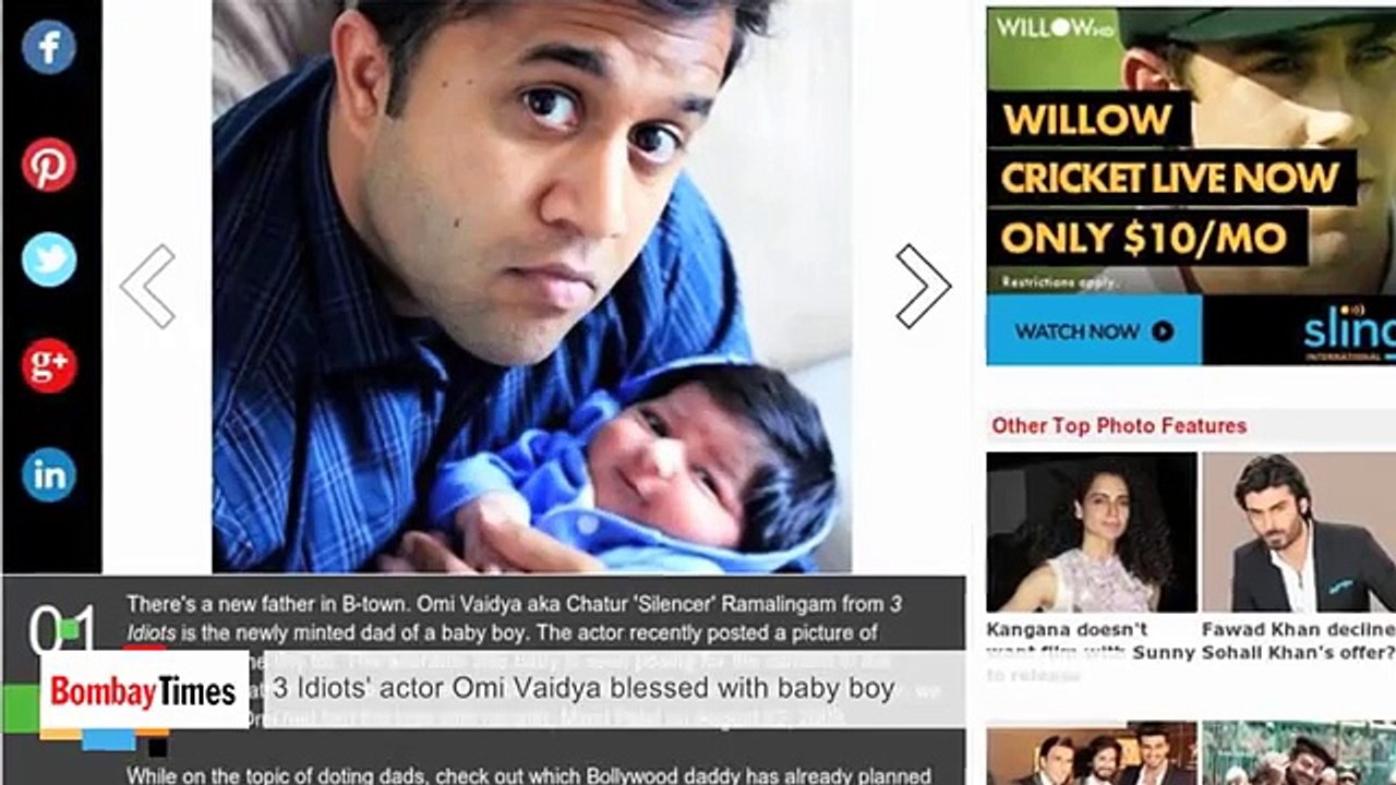 Actor Omi Vaidya Blessed