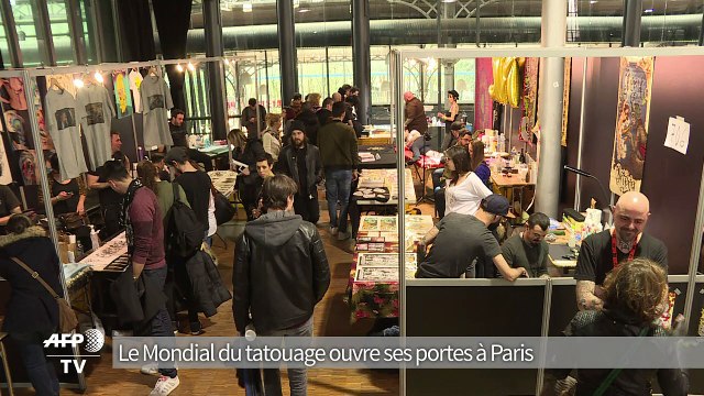 Le Mondial du tatouage ouvre ses portes à Paris