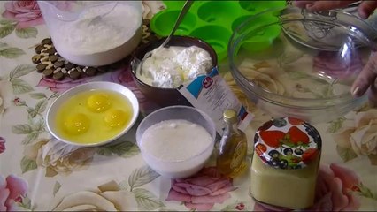 Кексы домашние на сметане. С имбирём и лимоном