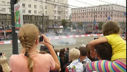 Формула 1 загорелась на G-drive Show ( Челябинск )