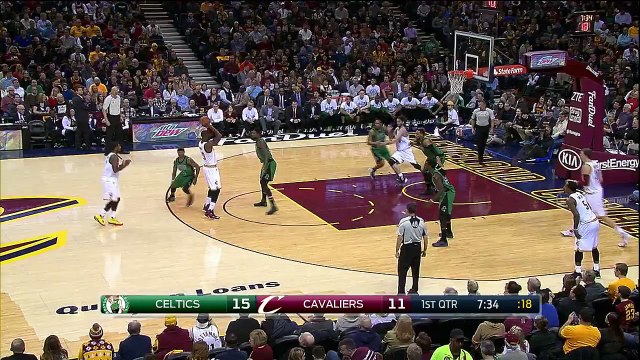 LeBron James Chasedown Block & Dunk