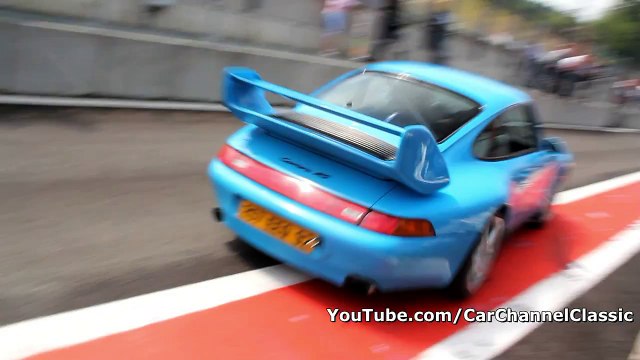 Porsche 993 Carrera RS Club Sport acceleration + sound!! 1080p HD