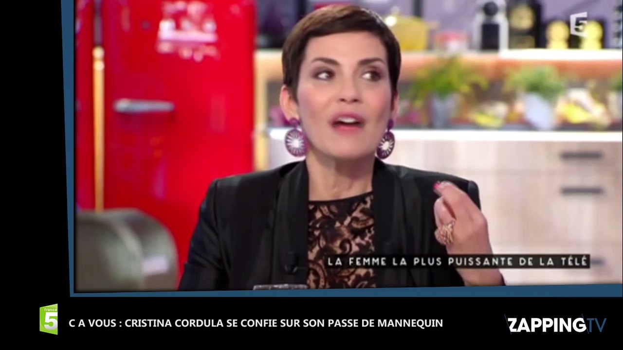 C à Vous - Cristina Cordula : Ses terribles confidences sur son passé de mannequin (Vidéo)