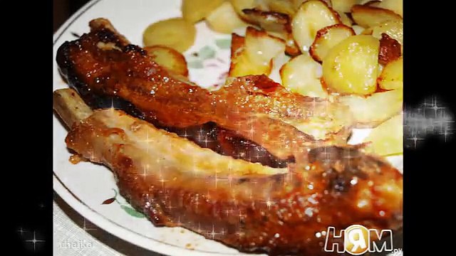 Свиные ребрышки в томатно апельсиновом маринаде Пошаговые рецепты