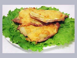 Свиные отбивные под сыром в духовке