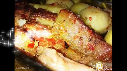 Свиные ребрышки в остро сладком маринаде Пошаговые рецепты