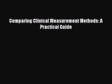 PDF Comparing Clinical Measurement Methods: A Practical Guide Free Books