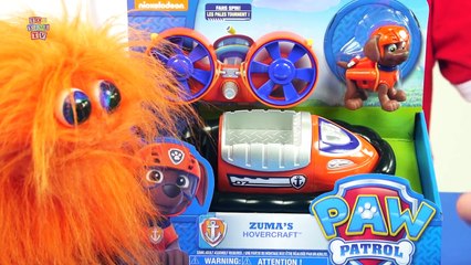 Paw Patrol Zumas Hovercraft Playset Toy Review [Nick Jr]