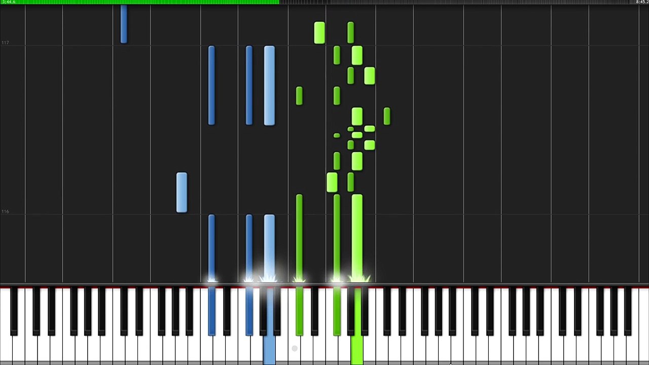 Hungarian Rhapsody No. 2 - Franz Liszt [Piano Tutorial] (Synthesia)