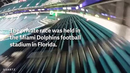 Drone racing @ Miami Dolphins stadium