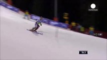 Euronews - лыжник сбивает дрон ))