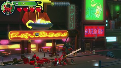 LEGO Ninjago׃ Shadow of Ronin Walkthrough Part 8 - Ninjago City & The Storm Farms (3DS⁄Vita)