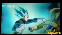 Dragon Ball Z Revival Of F:[SSGSS Vegeta VS frieza] (English Dub)