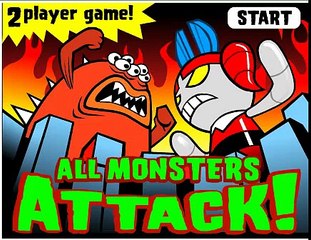 The Powerpuff Girls - All Monsters Attack! - PPG Games