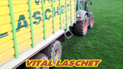 Mais Hakselen 2013 : Vital Laschet in Bilstain met Claas Jaguar 960 en Fendt 927