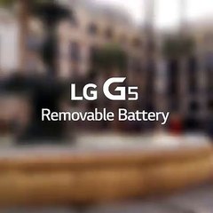 LG G5 Removable battery