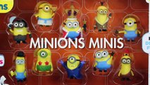 New Minions Mini Figurines Full Play Set. DisneyToysFan
