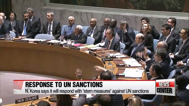 N. Korea says regime will respond with stern measures against UN sanctions