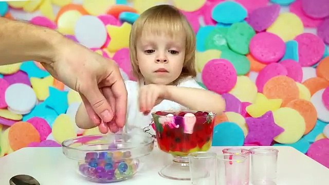 ORBEEZ ОТДЕЛЯЕМ ШАРИКИ ОРБИЗ ОТ СЛИЗИ ЛИЗУНА