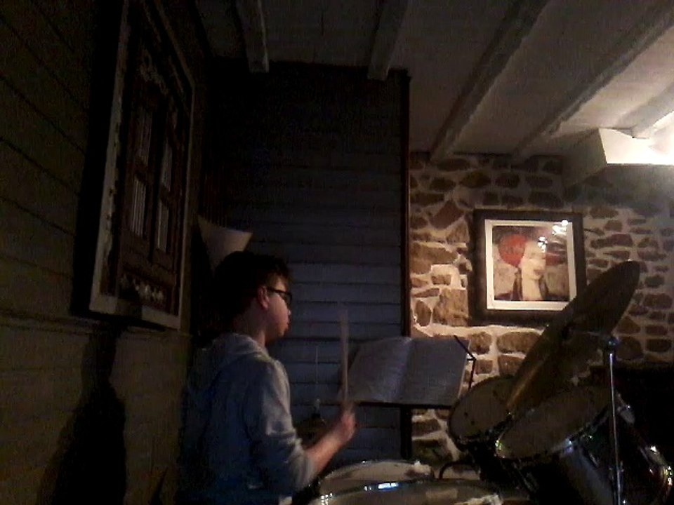 Comment faire des roulements classiques  à la batterie