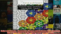 Download PDF  Color and Create  Geometric Shapes and Patterns Coloring Book Vol1 50 Designs to help FULL FREE
