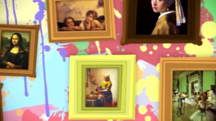 Мультфильмы для малышей Маленький художник, рисование для самых маленьких, эпизод 1