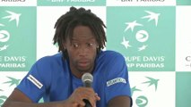Tennis - Coupe Davis : Monfils «J'aime bien la pression»