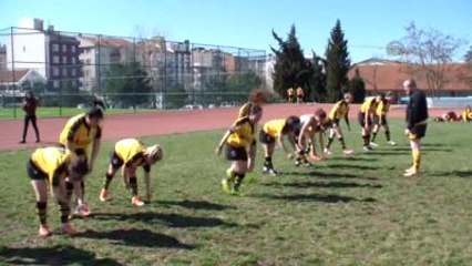 Kadınlar Günü'ne Özel Ragbi Müsabakası