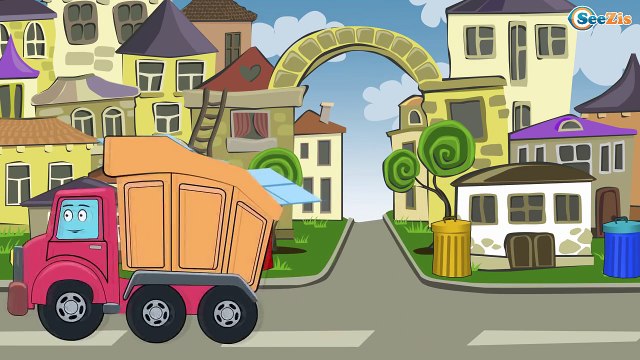 Tegnefilm for små børn. Gravko. Bilen og dens venner