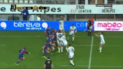 #FCGASM top 14 2015/2016 : Essai de Noa Nakaitaci