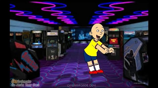 Caillou Sneaks To Chuck E Cheeses.