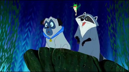 Pocahontas and John Smith first kiss HD