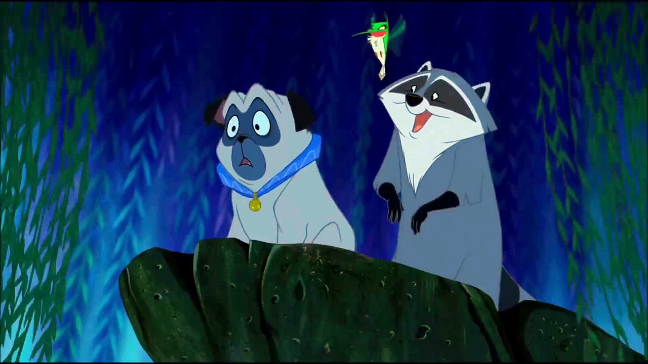 Pocahontas and John Smith first kiss HD