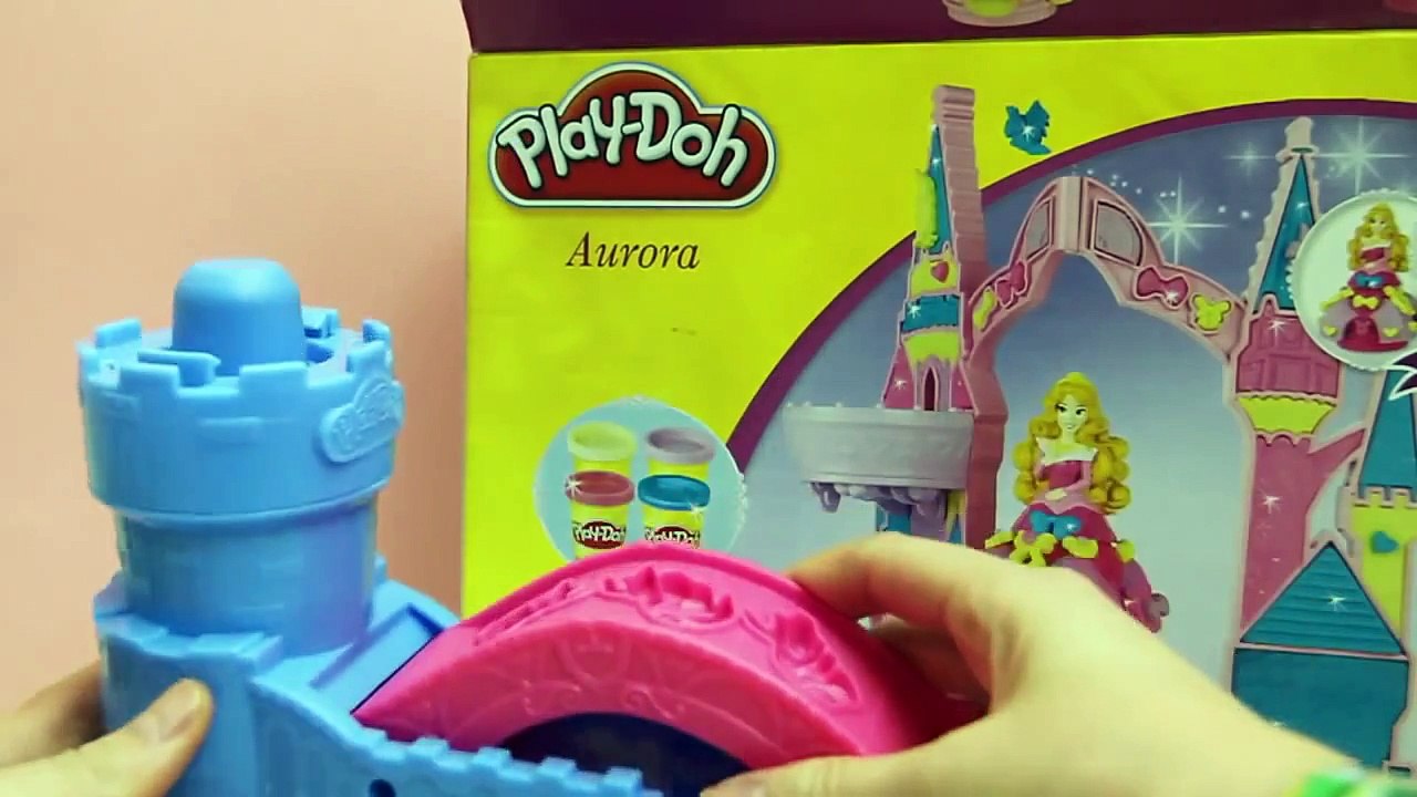 Play Doh Magical Designs Palace Princess Aurora Glitter Sparkle Mix n Match Play-Doh Dress