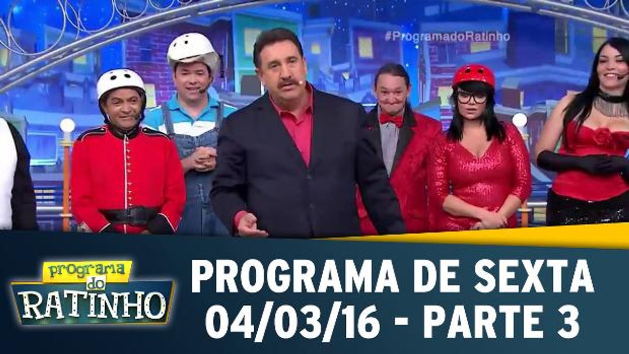 Programa do Ratinho 04.03.16 - Sexta - Parte 3