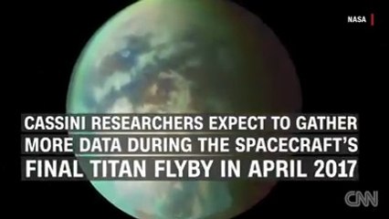 NASA explores Saturn moon's 'magic island'