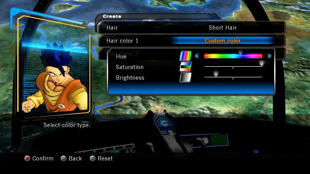 Dragon Ball Z Ultimate Tenkaichi - PS3 / X360 - Hero Mode: Part 1 - Character Creation
